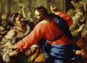 Christ Cleansing the Temple Bernardino Mei